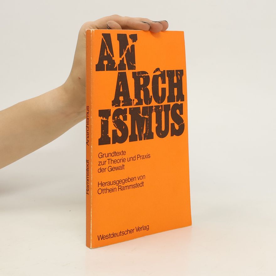 Otthein Rammstedt Rammstedt Anarchismus
