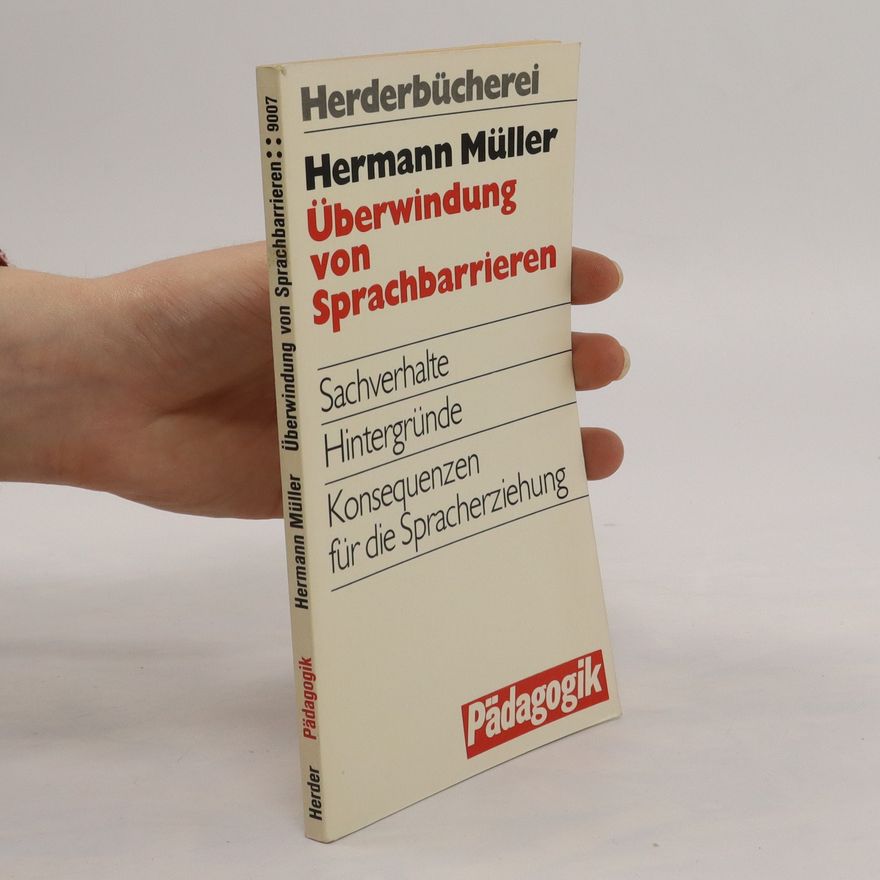 Hermann Müller-Karpe Überwindung von Sprachbarrieren