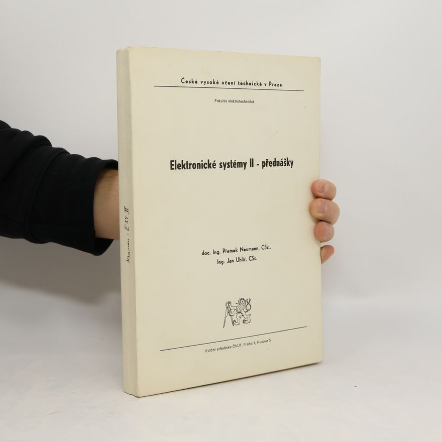 AA.VV. Elektronické systémy II - přednášky