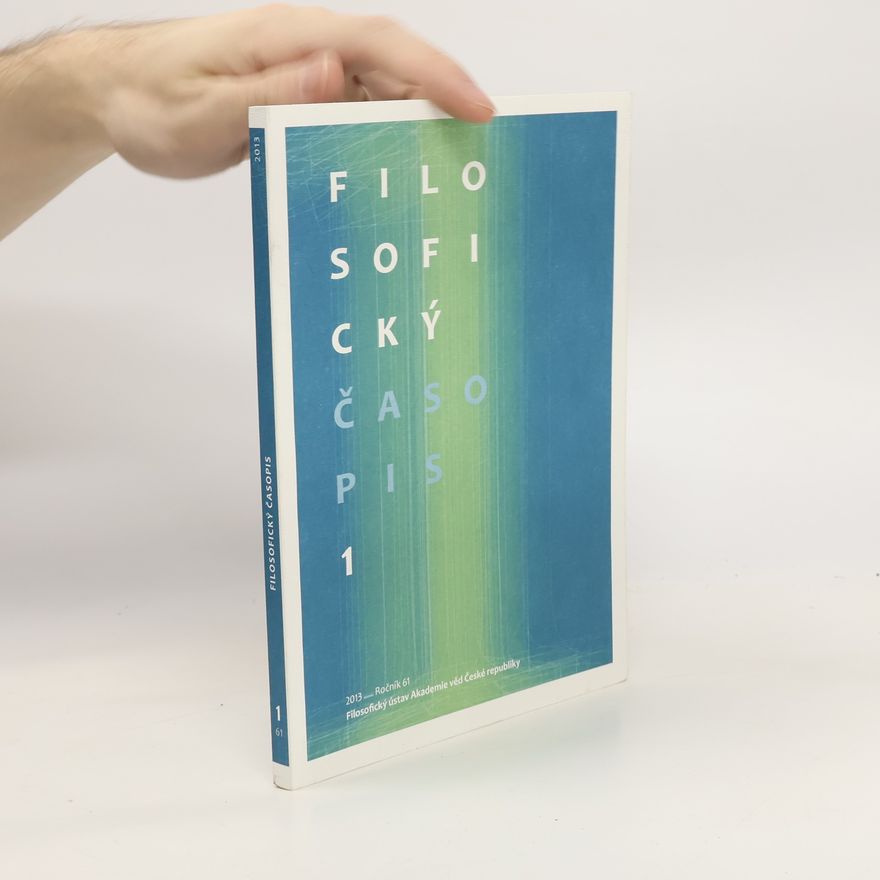 Autorenkollektiv Filosofický časopis 1