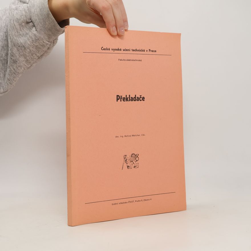 Bořivoj Melichar Překladače