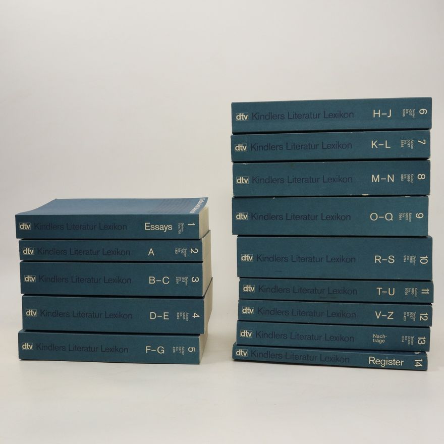 Collectif d'auteurs Kindlers Literatur Lexikon 1-14