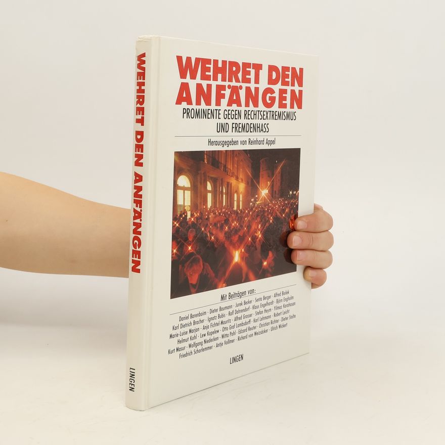 Reinhard Appel Wehret den Anfängen