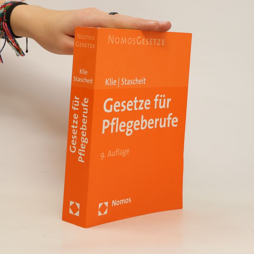 Thomas Klie Gesetze für Pflegeberufe