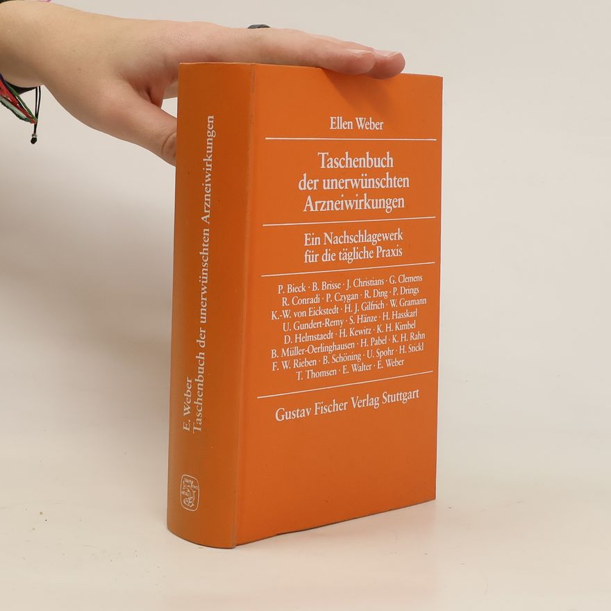 Ellen Weber Taschenbuch der unerwünschten Arzneiwirkungen