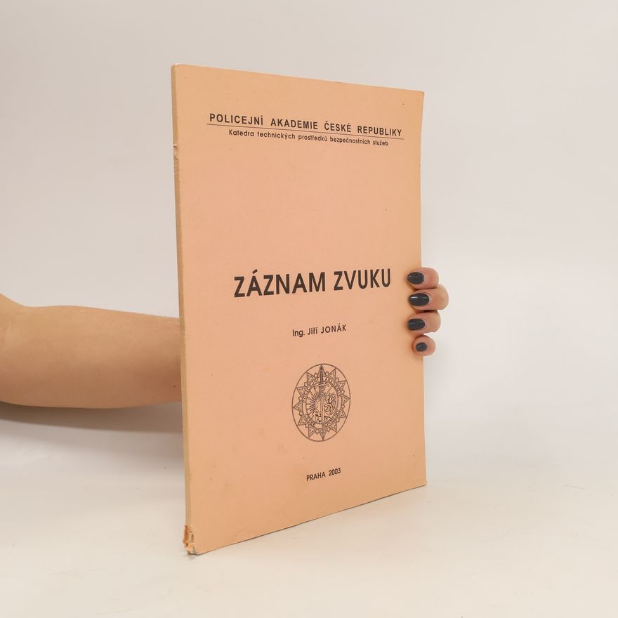 Jiří Jonák Záznam zvuku