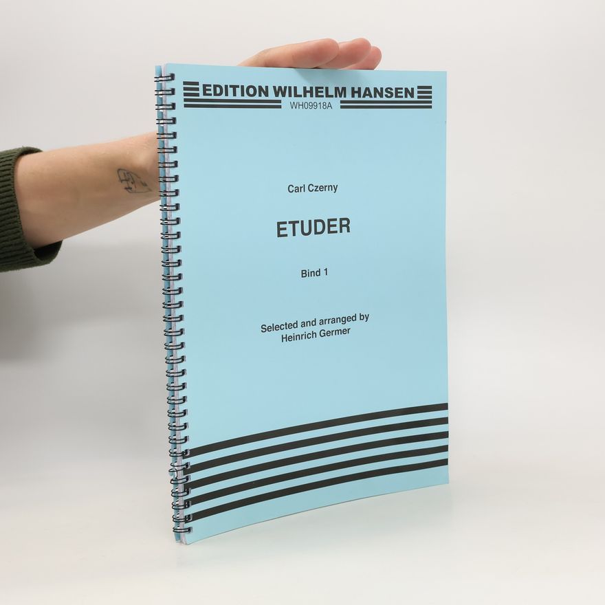 Carl Czerny Etuder. Bind 1