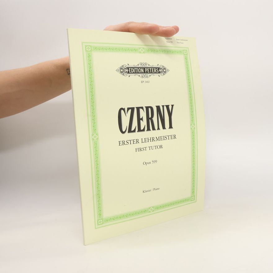 Carl Czerny Czerny Erster Lehrmeister
