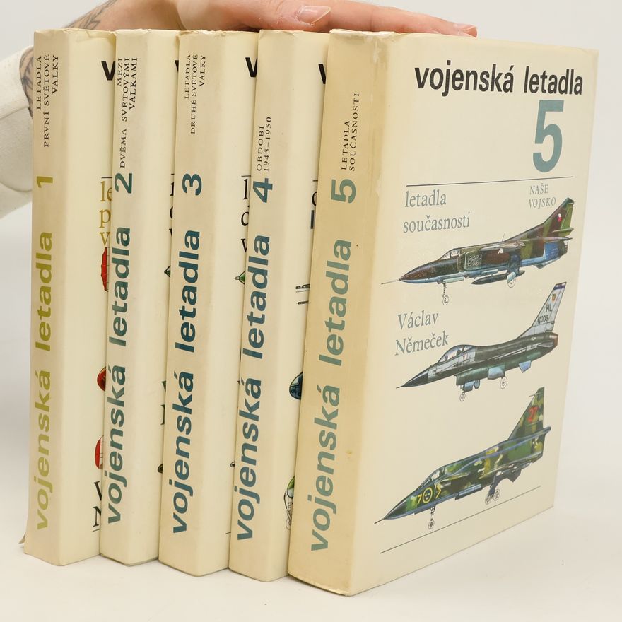 Václav Němeček Vojenská letadla 1.-5. díl