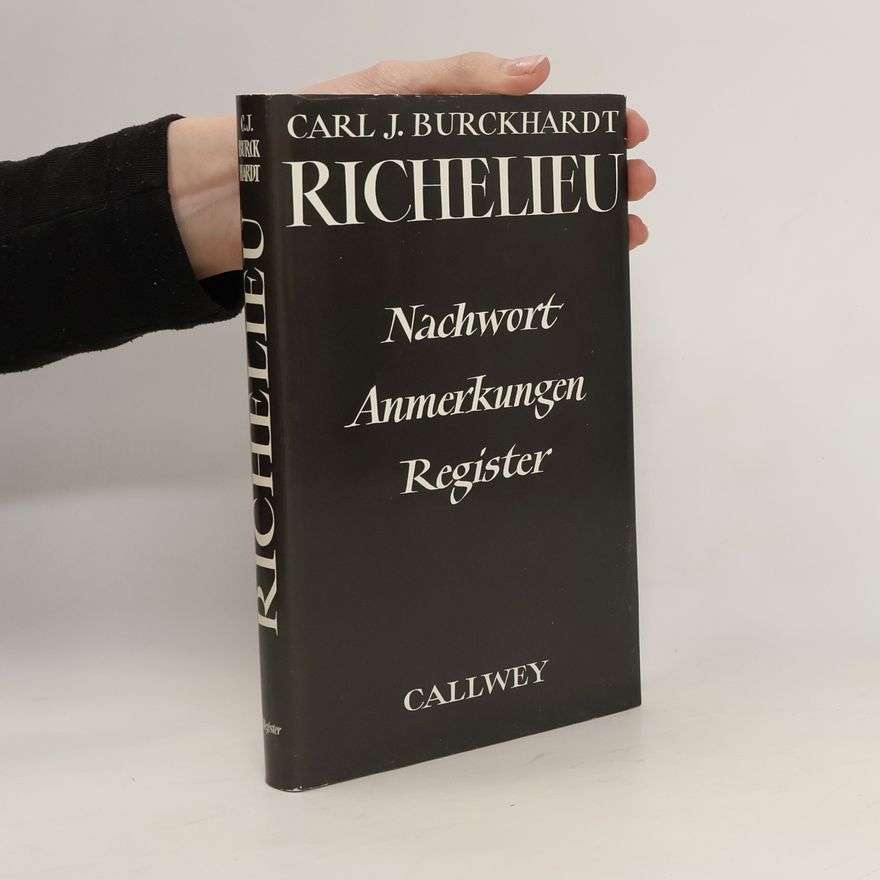 Carl Jacob Burckhardt Nachwort Anmerkungen Register