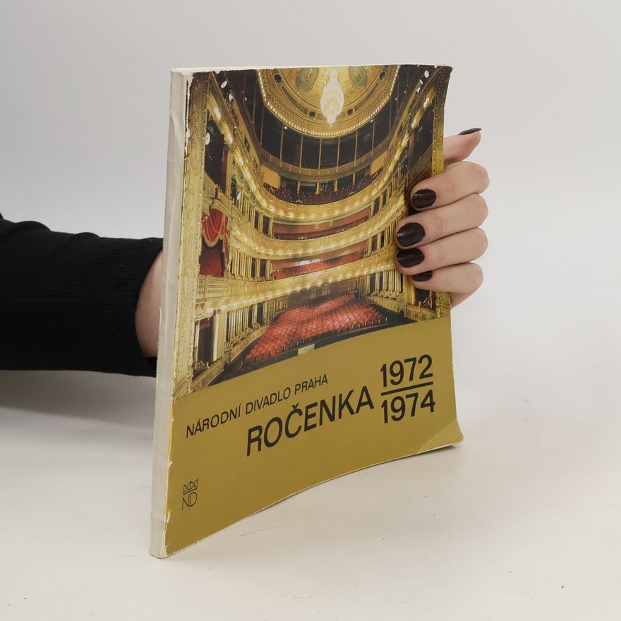 Slezák Petr Národní divadlo. Ročenka. 1972-1974