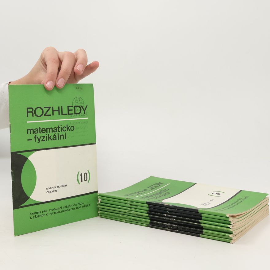 Kolektiv autorů Rozhledy matematicko-fyzikální 1-10