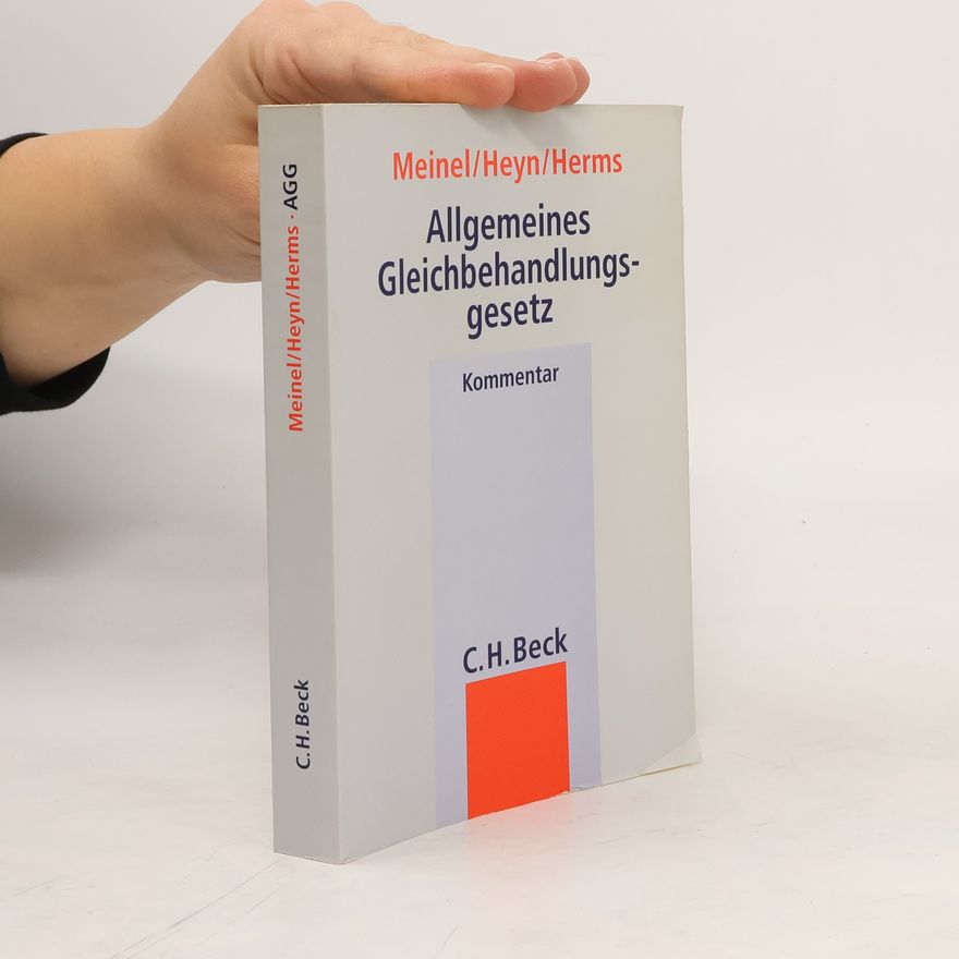 Gernod Meinel Allgemeines Gleichbehandlungsgesetz