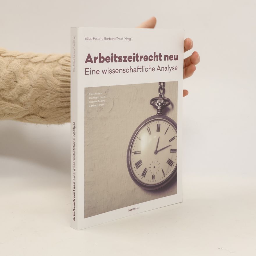 Elias Felten Arbeitszeitrecht neu