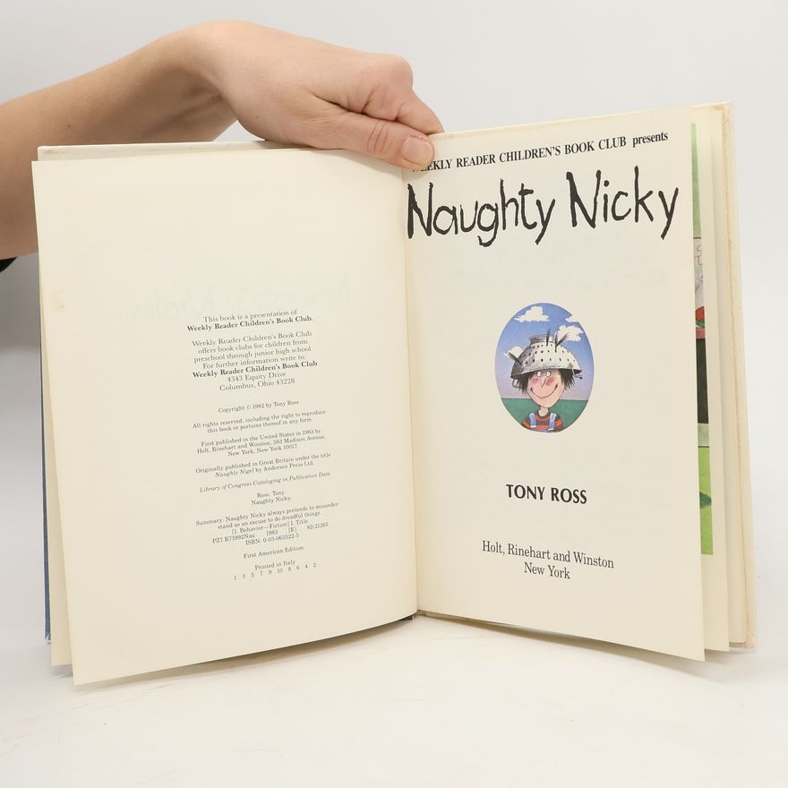 Tony Ross Naughty Nicky