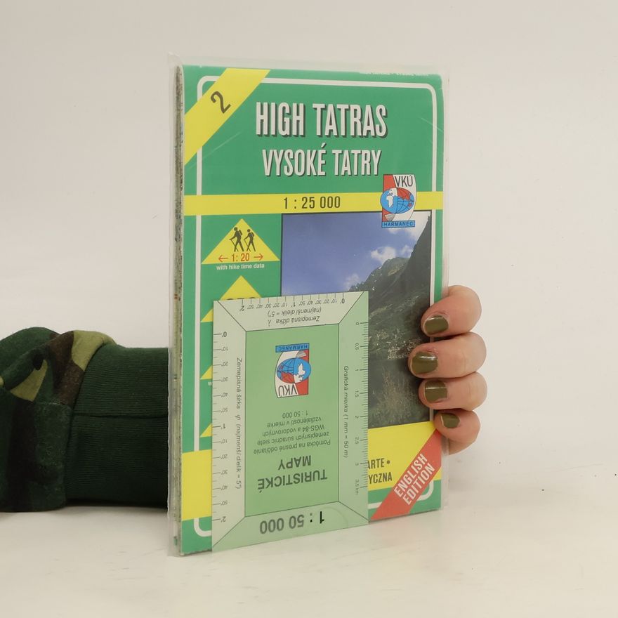 Kolektiv autorů High Tatras. Vysoké Tatry. Turistické mapy 1:25 000