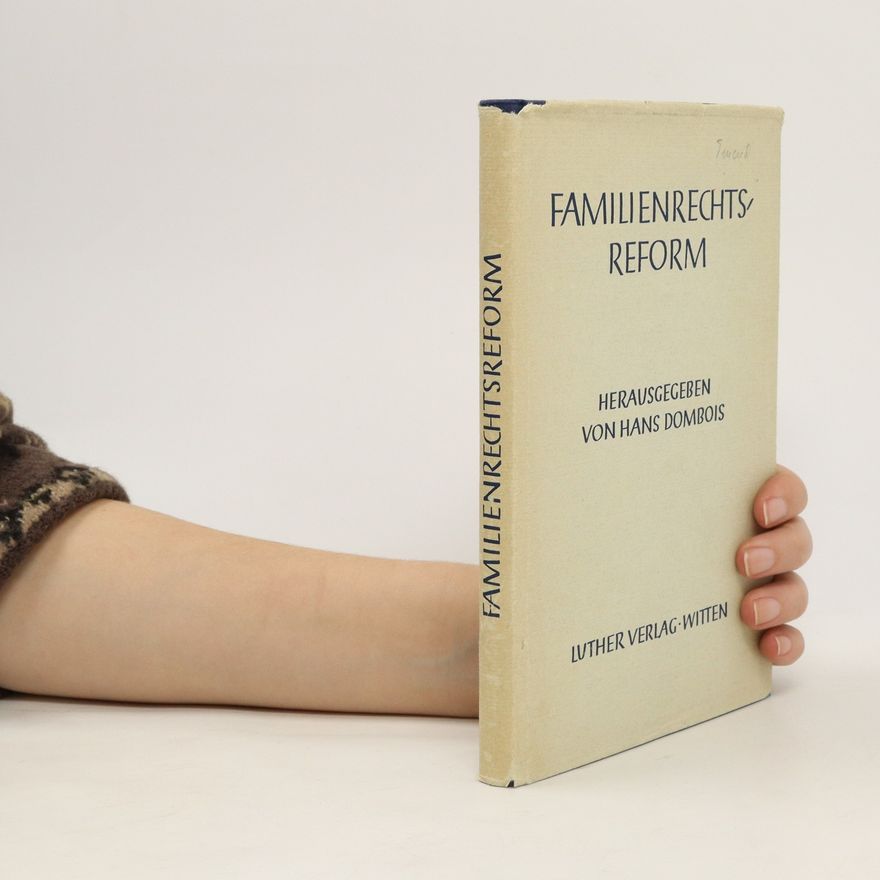 Hans Dombois Familienrechtsreform