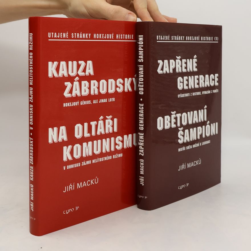 Jiří Macků Utajené stránky hokejové historie 1-2