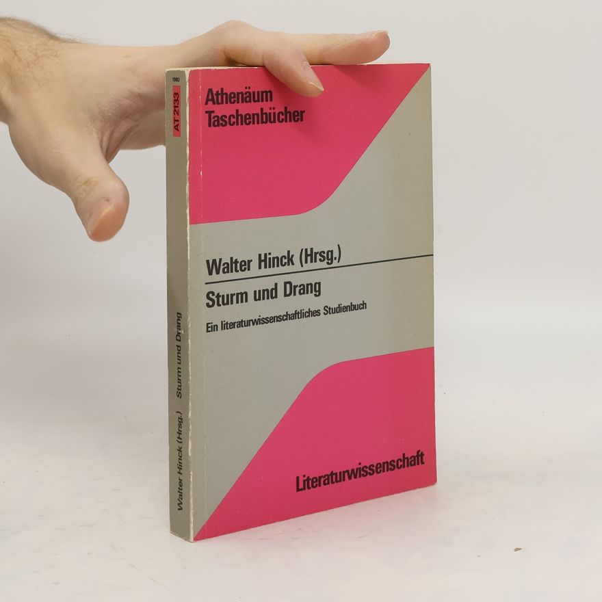 Walter Hinck Sturm und Drang