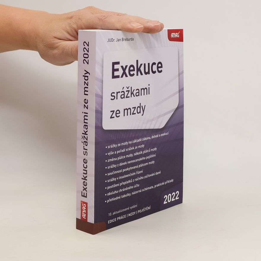 Jan Breburda Exekuce srážkami ze mzdy 2022