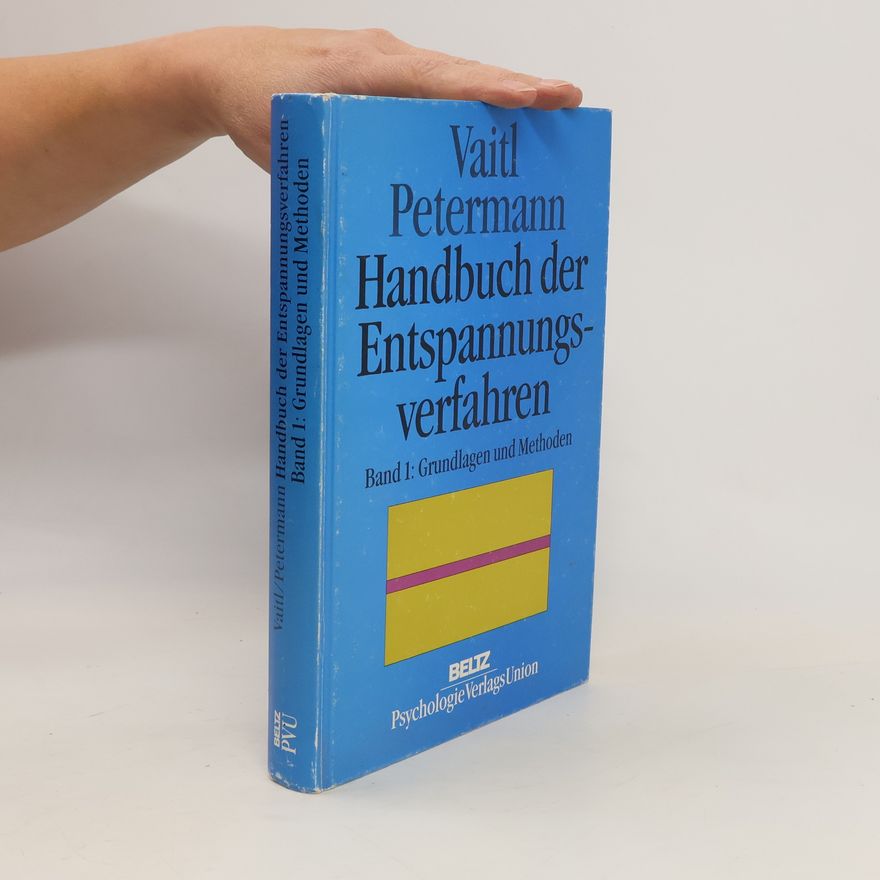 Dieter Vaitl Handbuch der Entspannungsverfahren