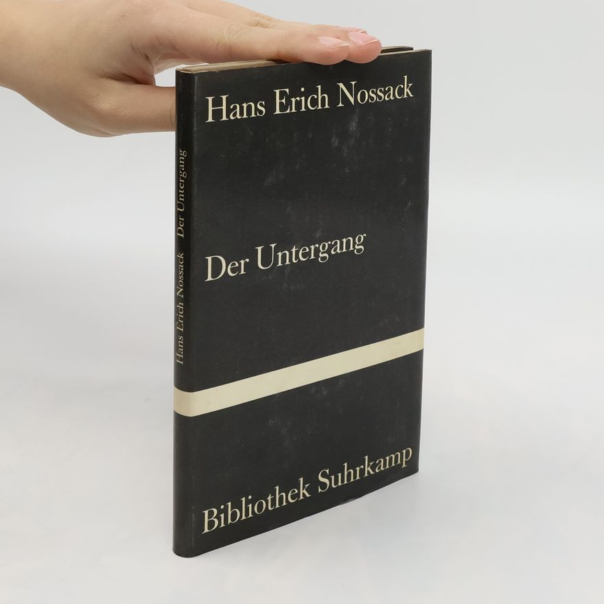 Hans Erich Nossack Der Untergang