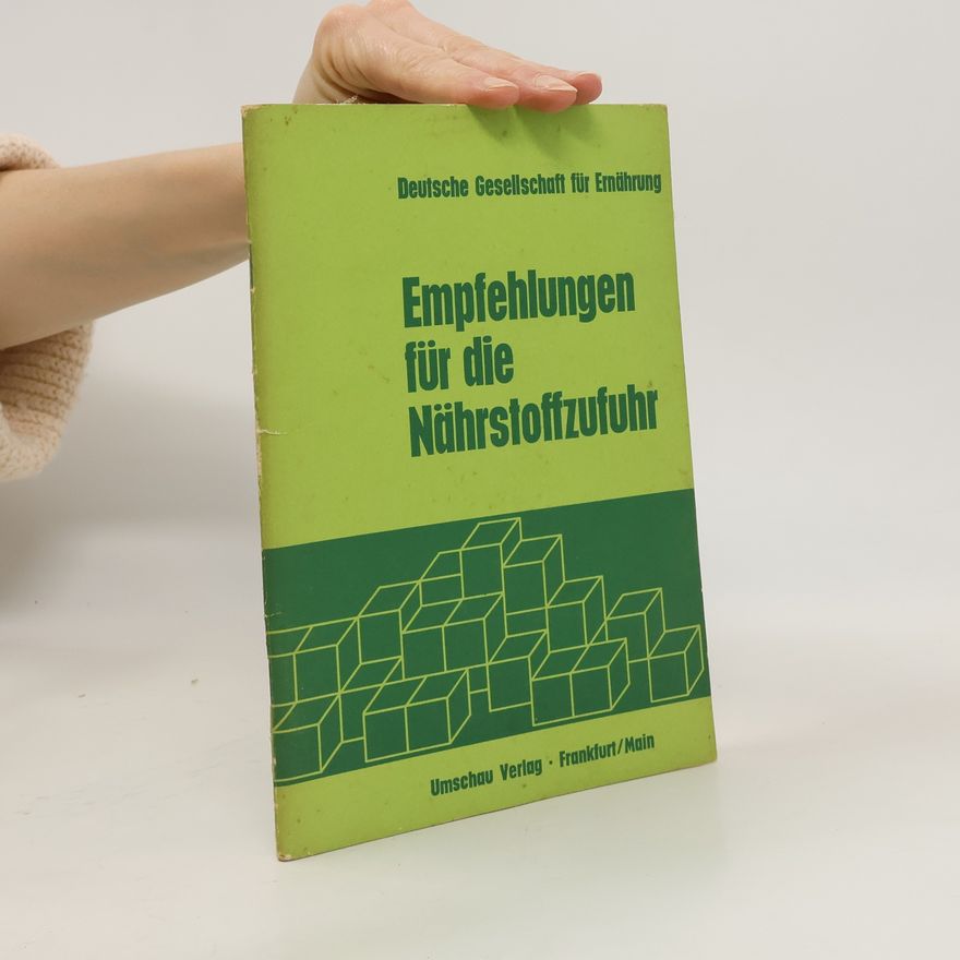 Autorenkollektiv Empfehlungen für die Nährstoffzufuhr