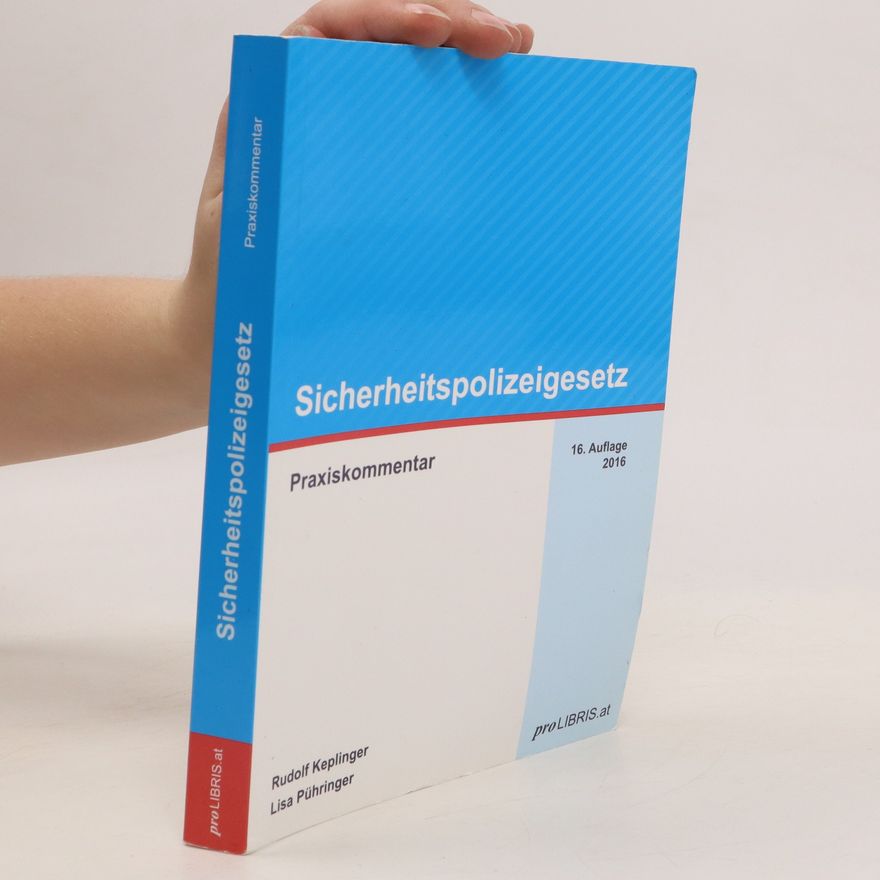 Rudolf Keplinger Sicherheitspolizeigesetz