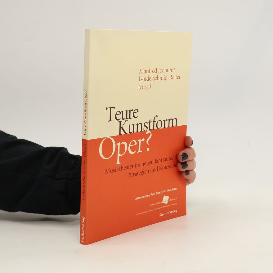 Manfred Jochum Teure Kunstform Oper?