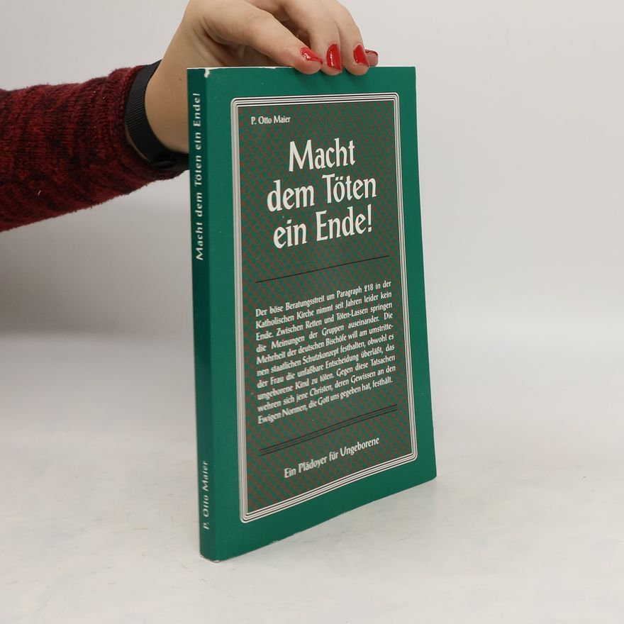 Otto Maier Macht dem Töten ein Ende!