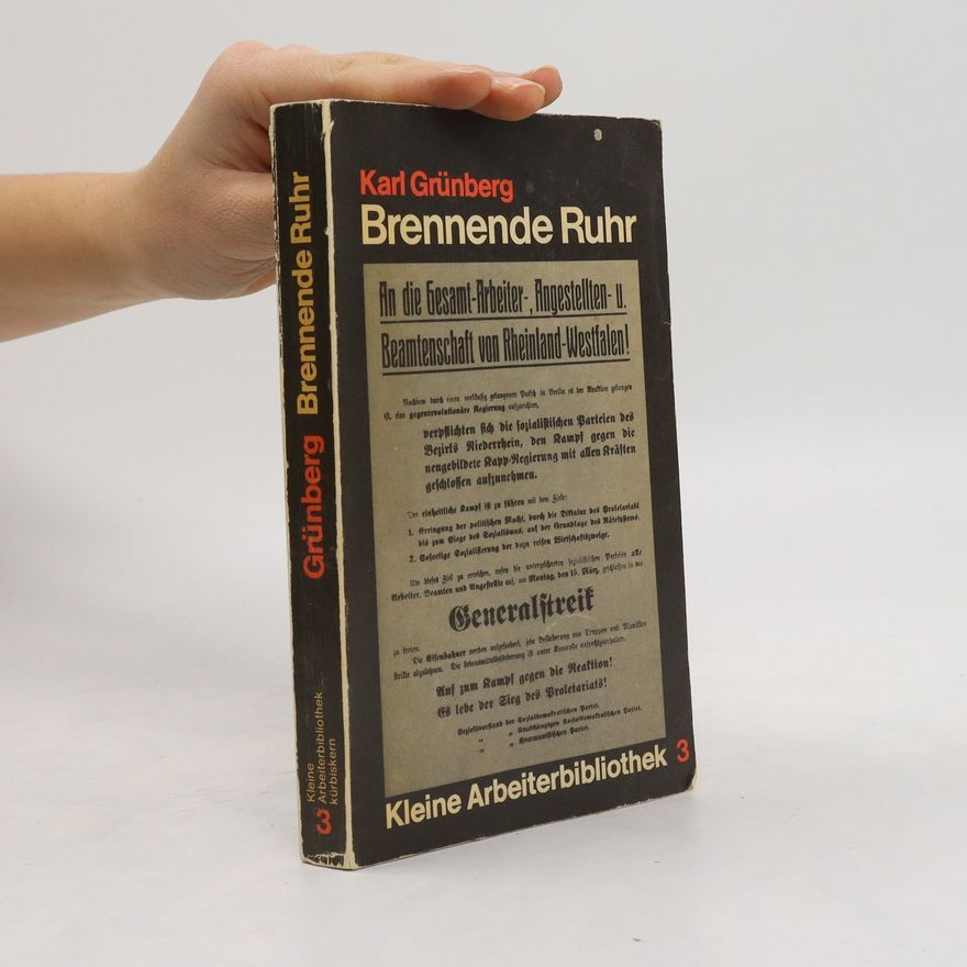 Karl Grünberg Brennende Ruhr