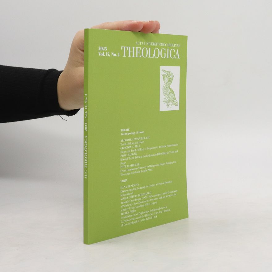 Kolektiv autorů Theologica. Vol. 15, No. 2