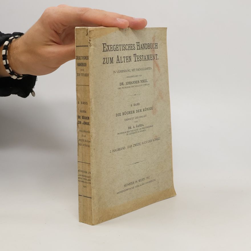 Autorenkollektiv Exegetisches Handbuch zum Alten Testament. Band 9, Halbband 2