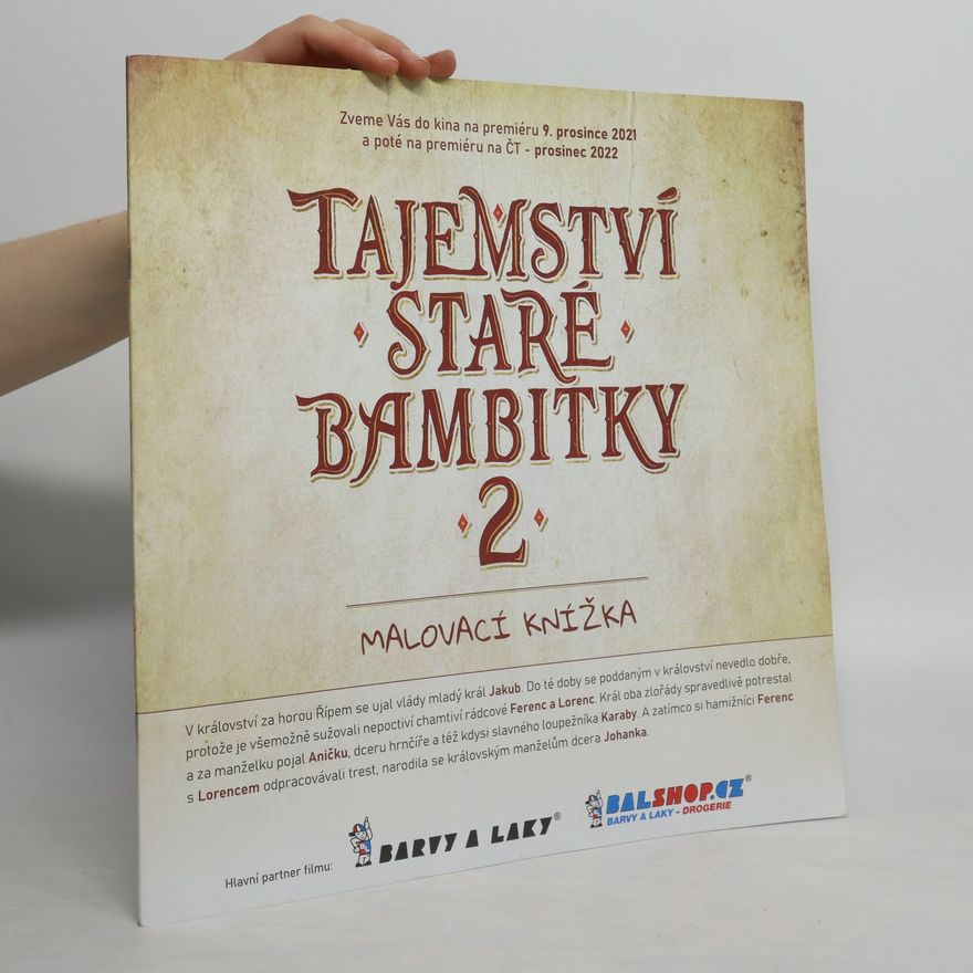 Various authors Tajemství staré bambitky 2. Malovací knížka