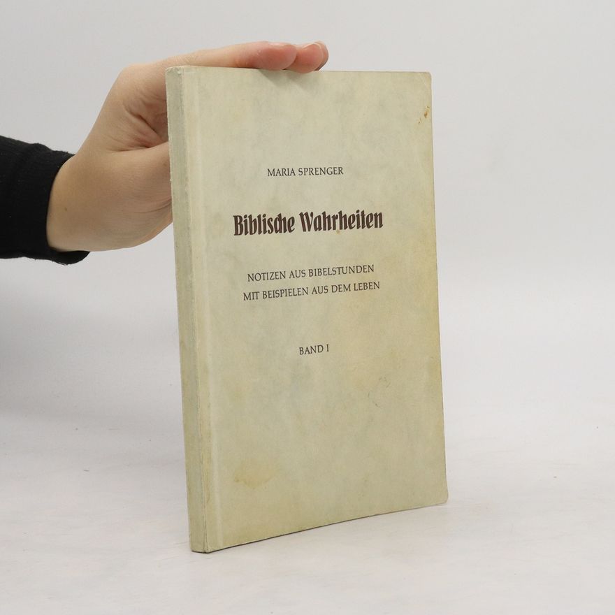 Maria Sprenger Biblische Wahrheiten