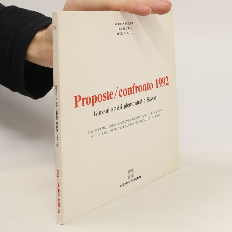 Lucio Cabutti Proposte/confronto 1992