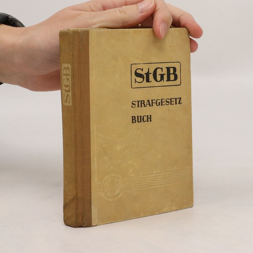 Kolektiv autorů StGB Strafgesetzbuch
