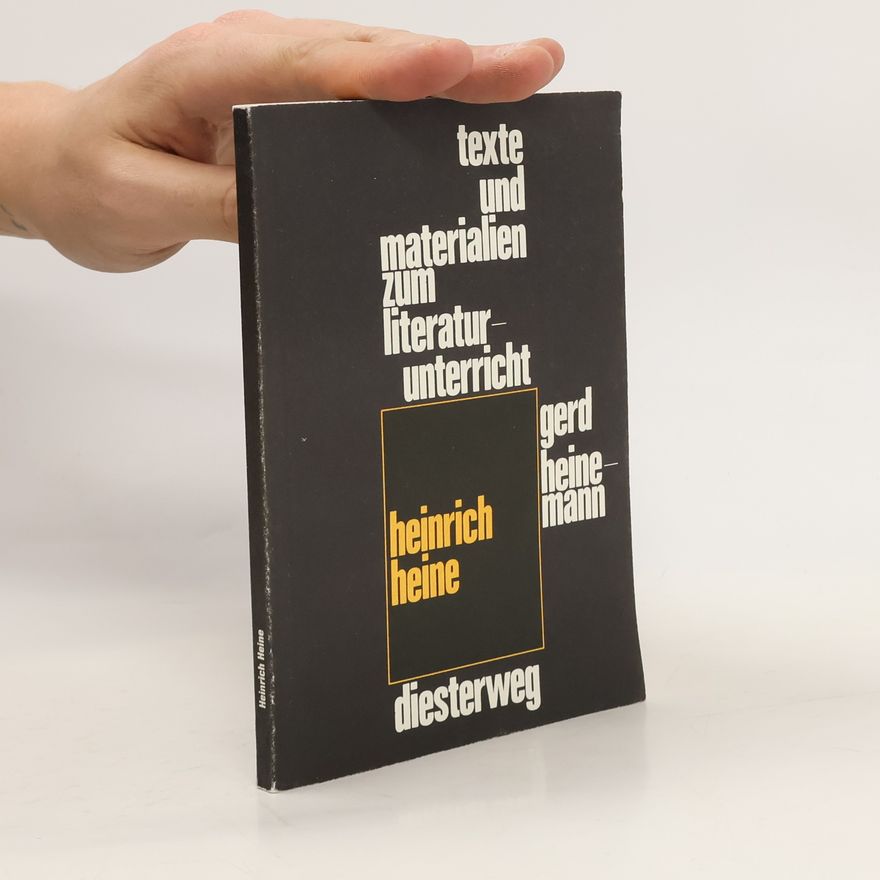 Heinrich Heine Texte und materialien zum literaturunterricht