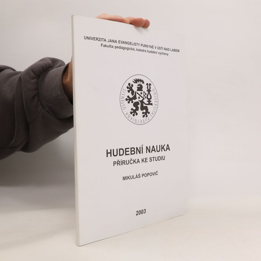 Mikuláš Popovič Hudební nauka. Příručka ke studiu