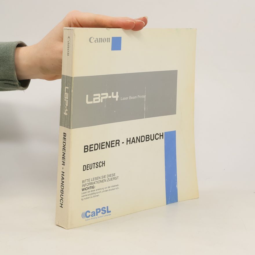 Kolektiv autorů LBP-4: BEDIENER - HANDBUCH