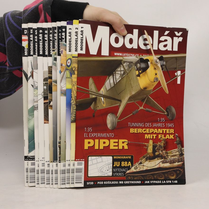 Autores varios Modelář 1-12/2008