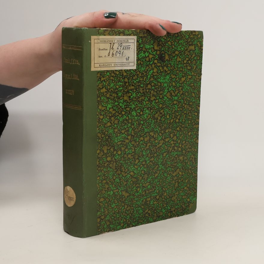 E. Koschwitz Zeitschrift für Französische Sprache und Litteratur