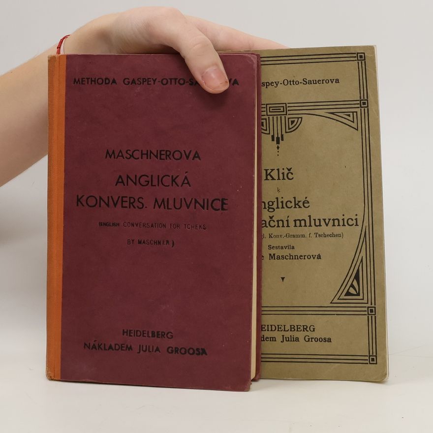 Maschnerová Marie Anglická konvers. mluvnice