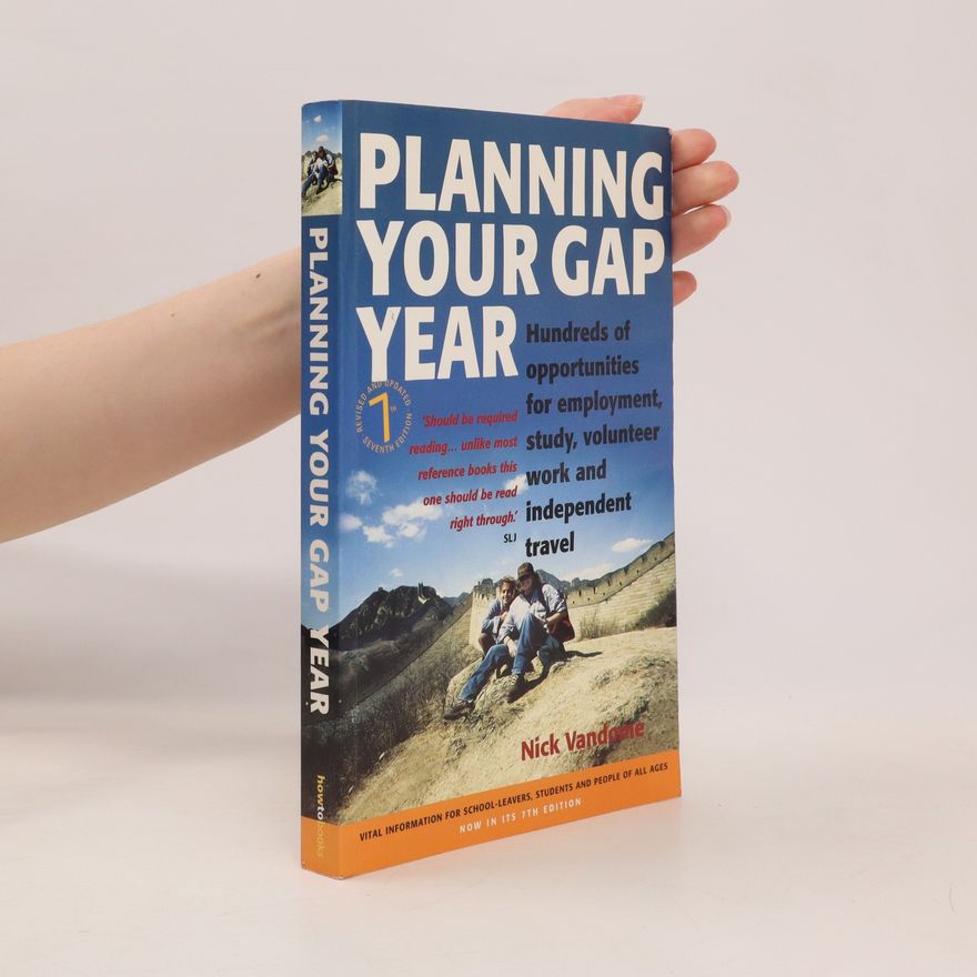 Nick Vandome Planning Your Gap Year