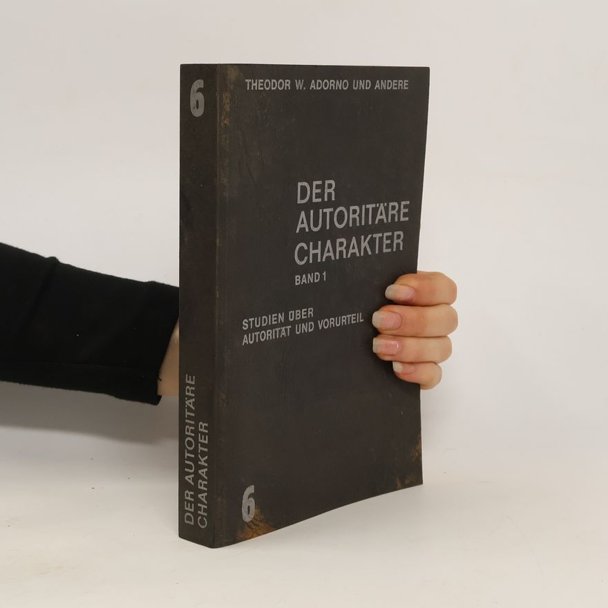 Various authors Der autoritäre Charakter. Band 1