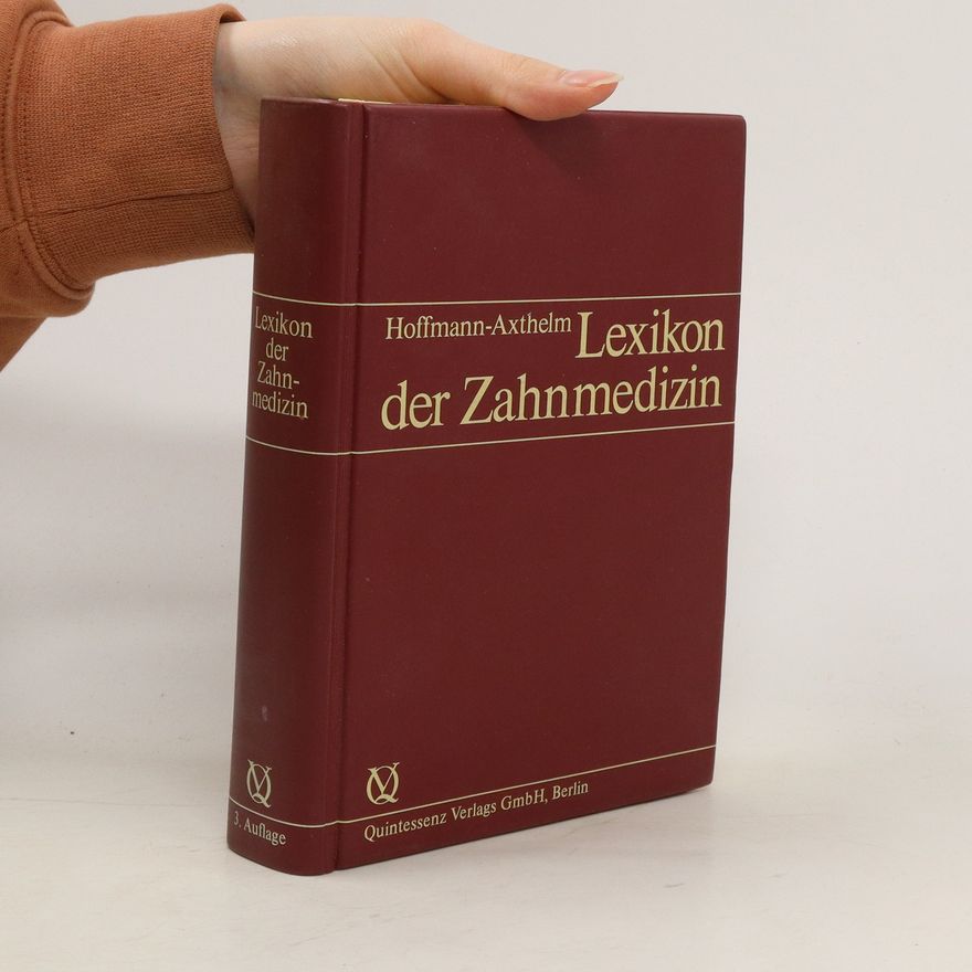 Walter Hoffmann Lexikon der Zahnmedizin