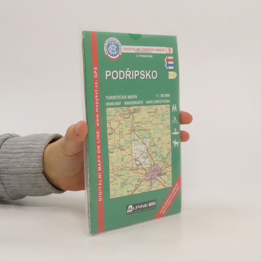 Klub českých turistů ( ) Podřipsko turistická mapa 1:50 000