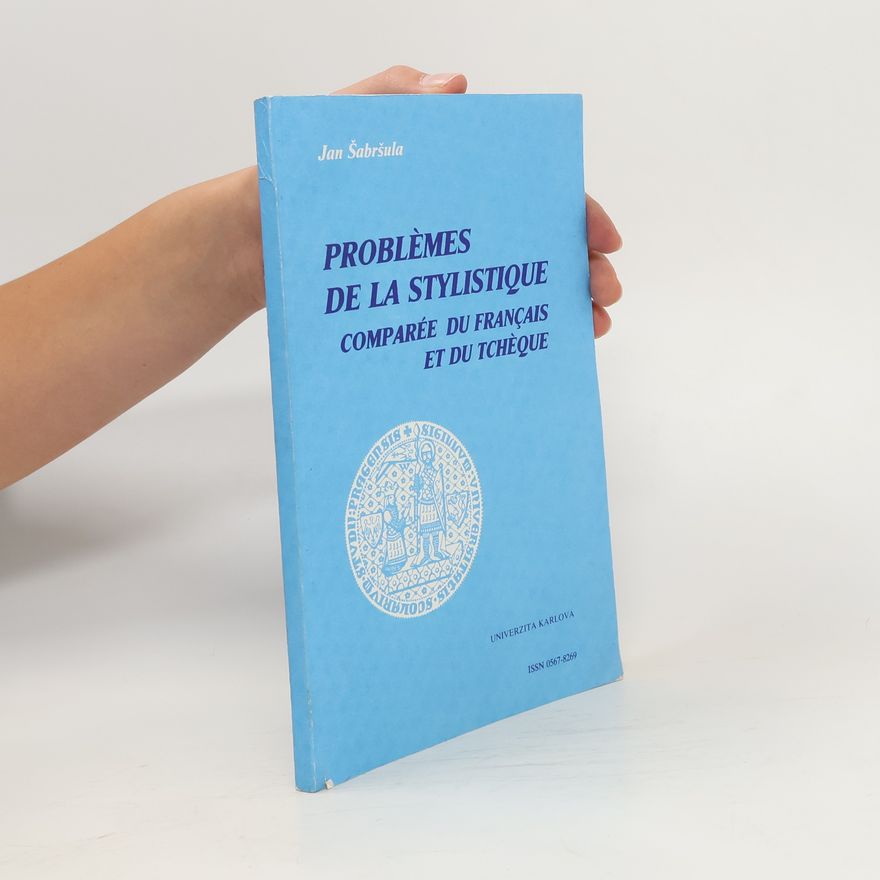 Jan Šabršula Problèmes de la stylistique