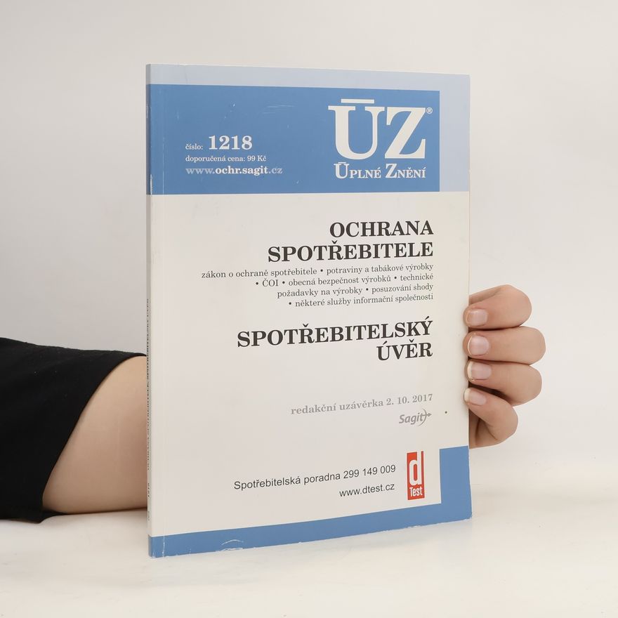 Kolektiv autorů Ochrana spotřebitele