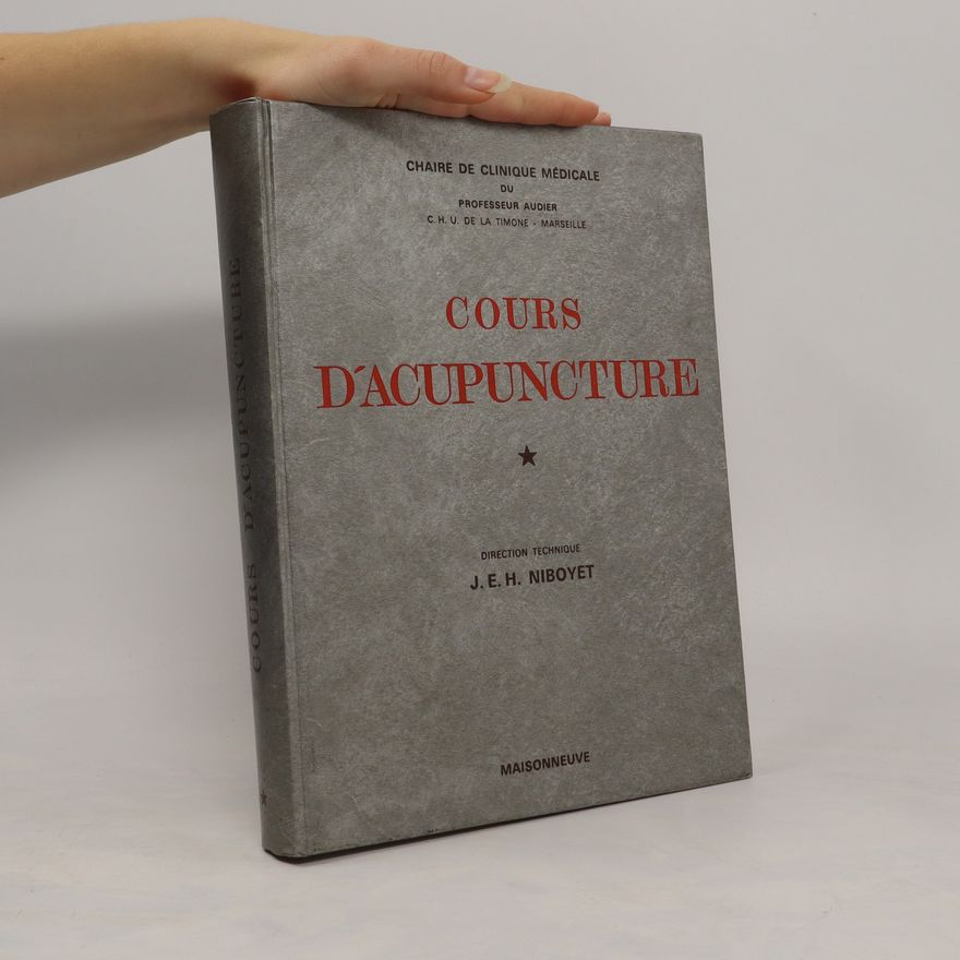 Various authors Cours d'acupuncture